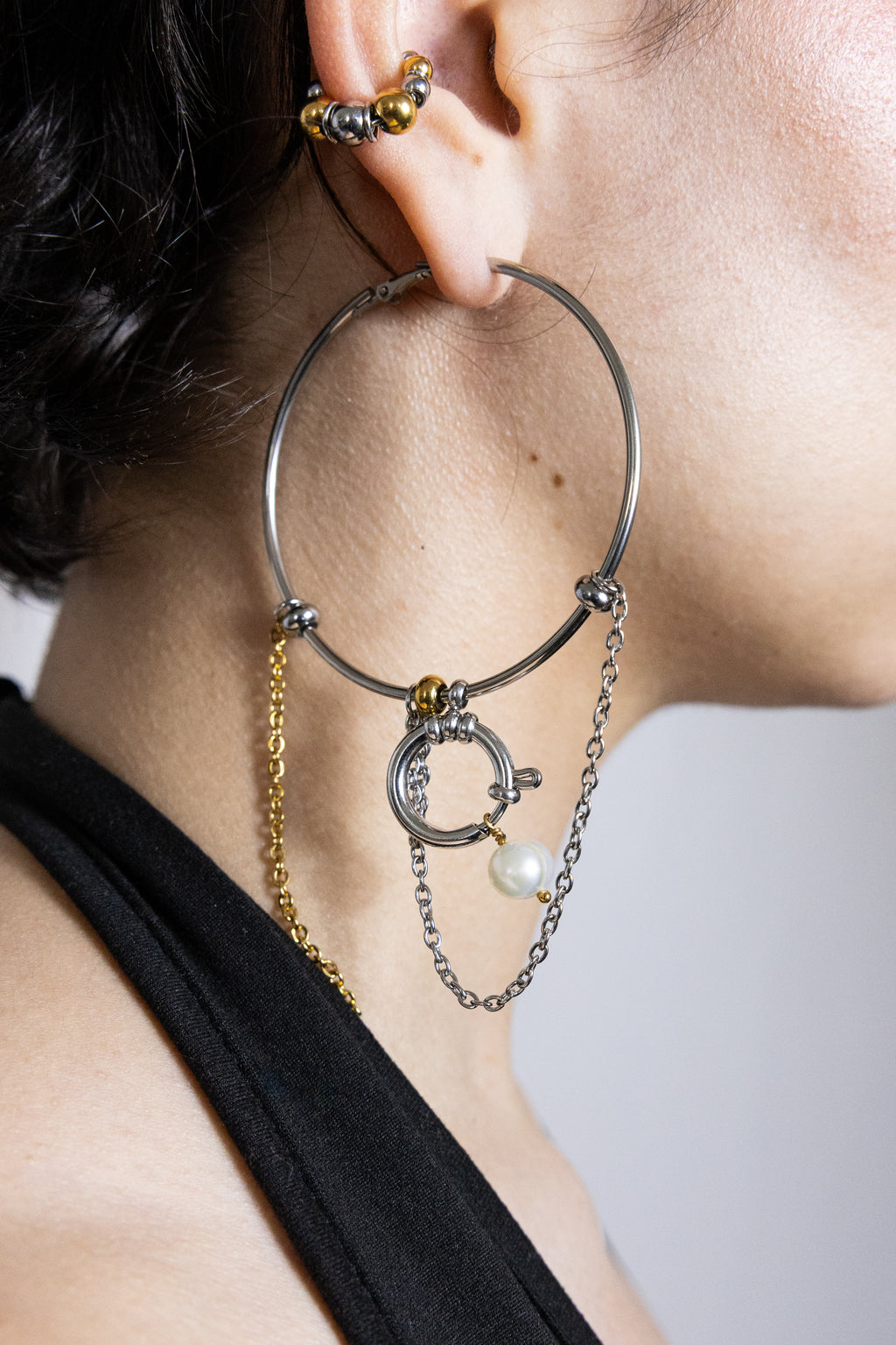 Boucles d’oreilles créoles SIREN