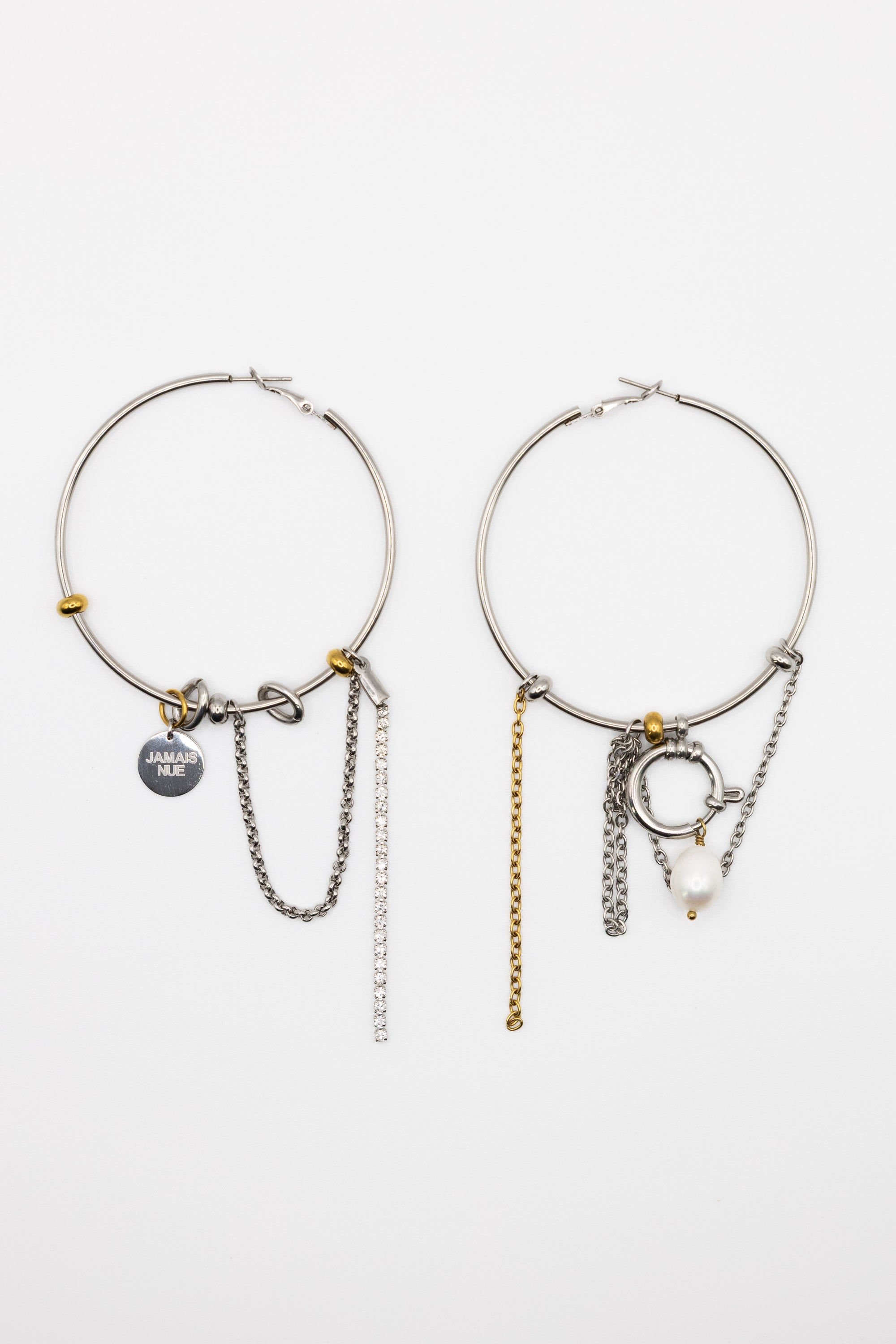 Boucles d’oreilles créoles SIREN