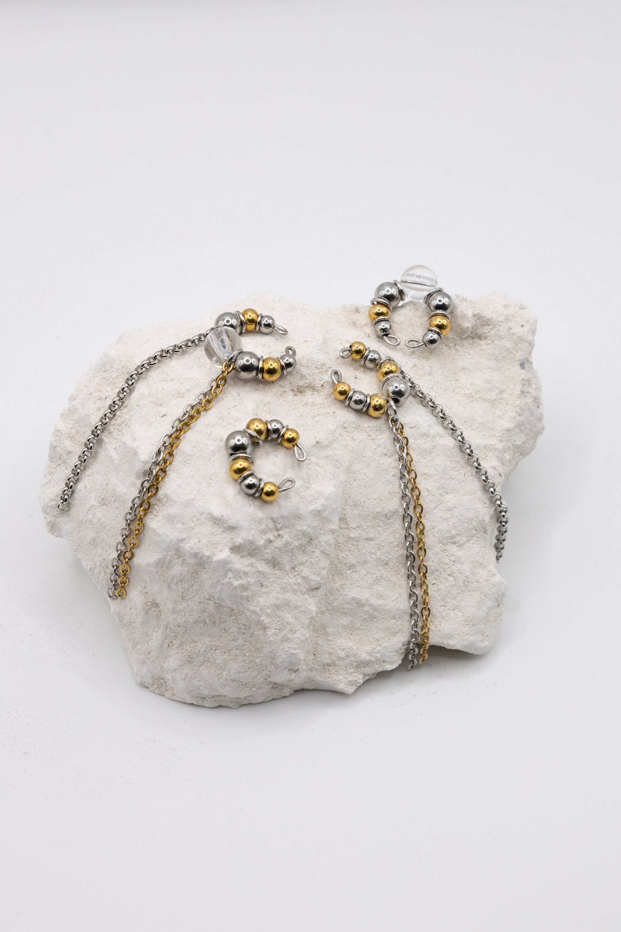 Pack des 4 Earcuffs AURA et ECLIPSE