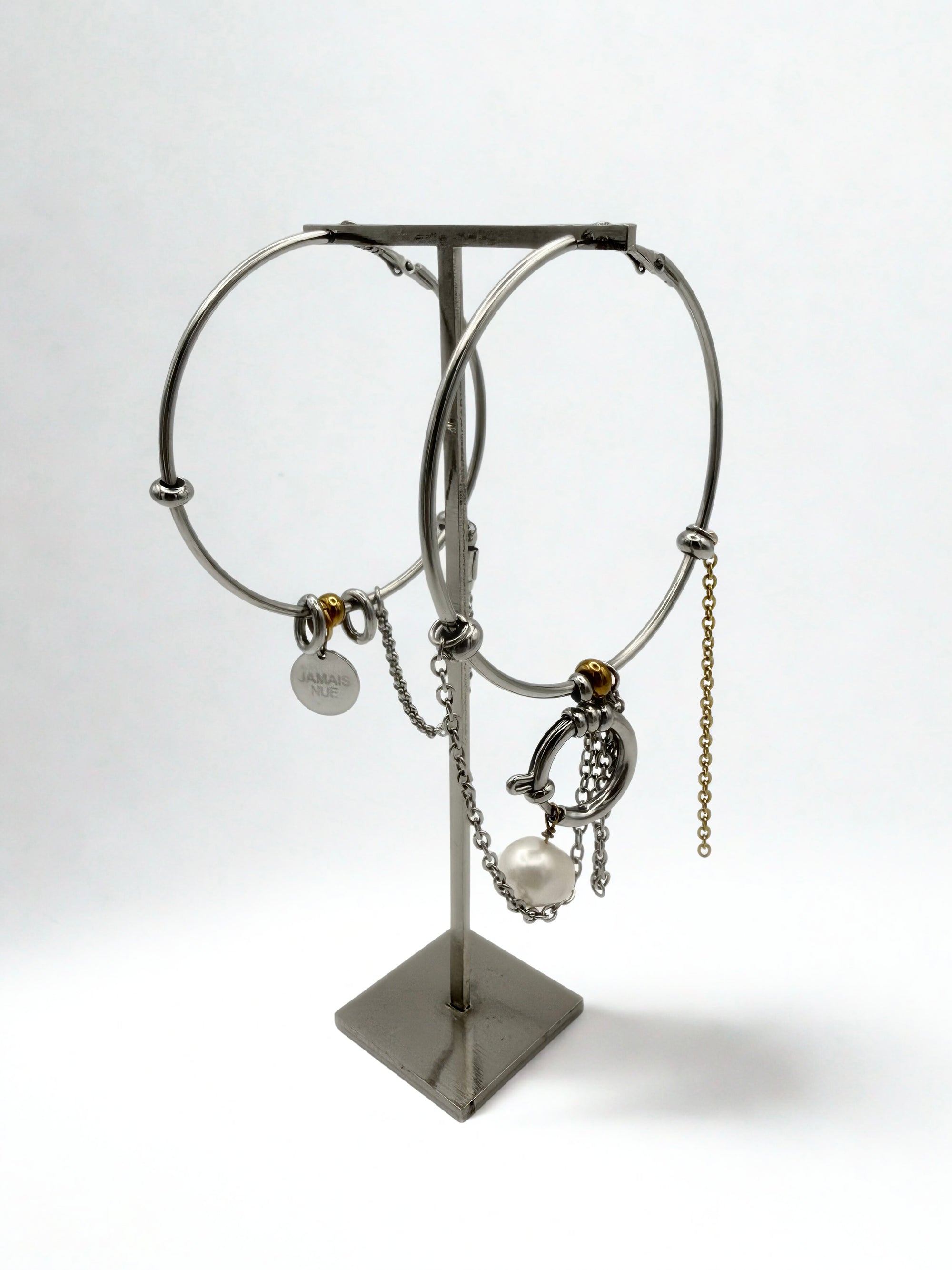 Boucles d’oreilles créoles SIREN