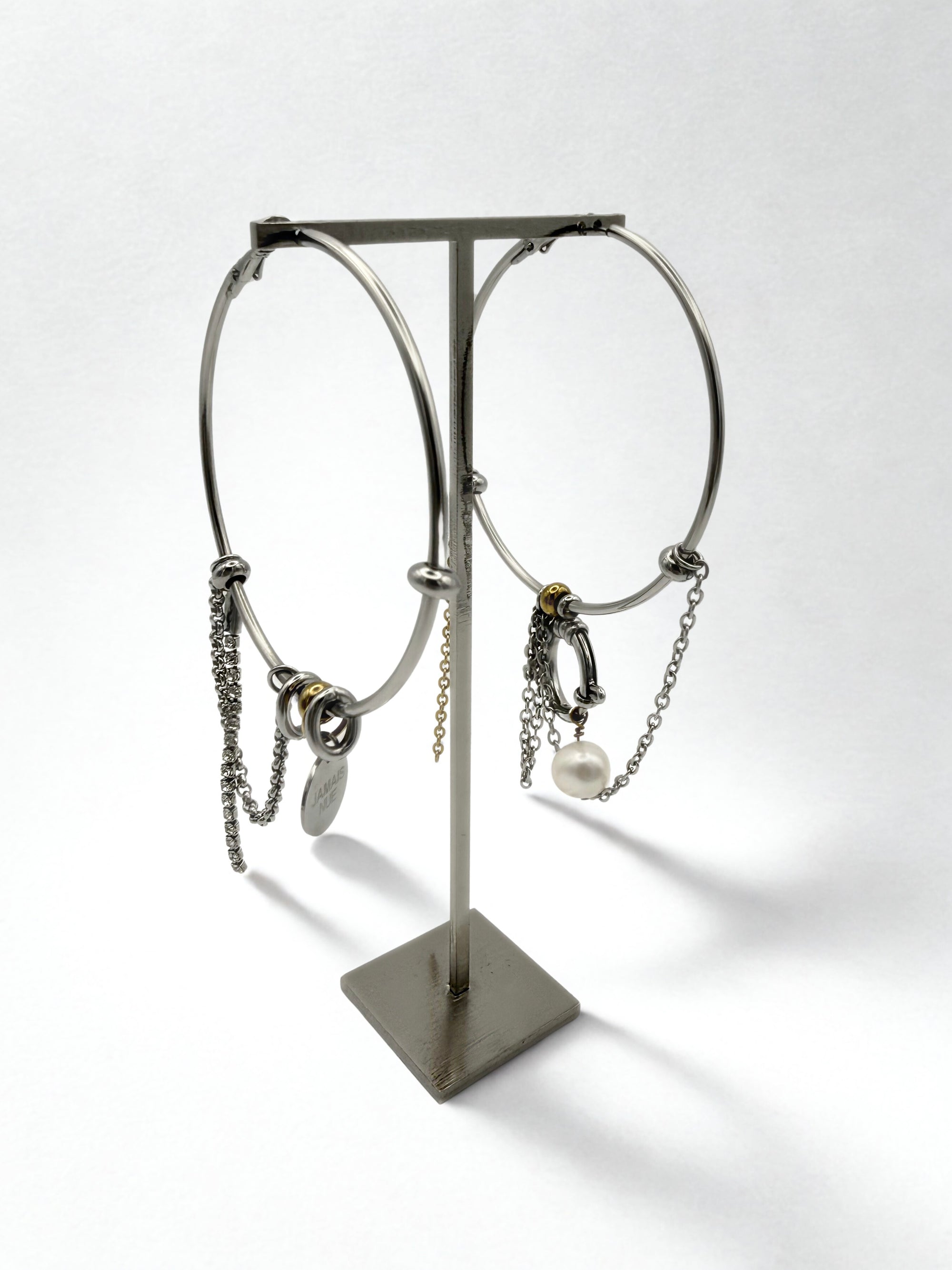 Boucles d’oreilles créoles SIREN