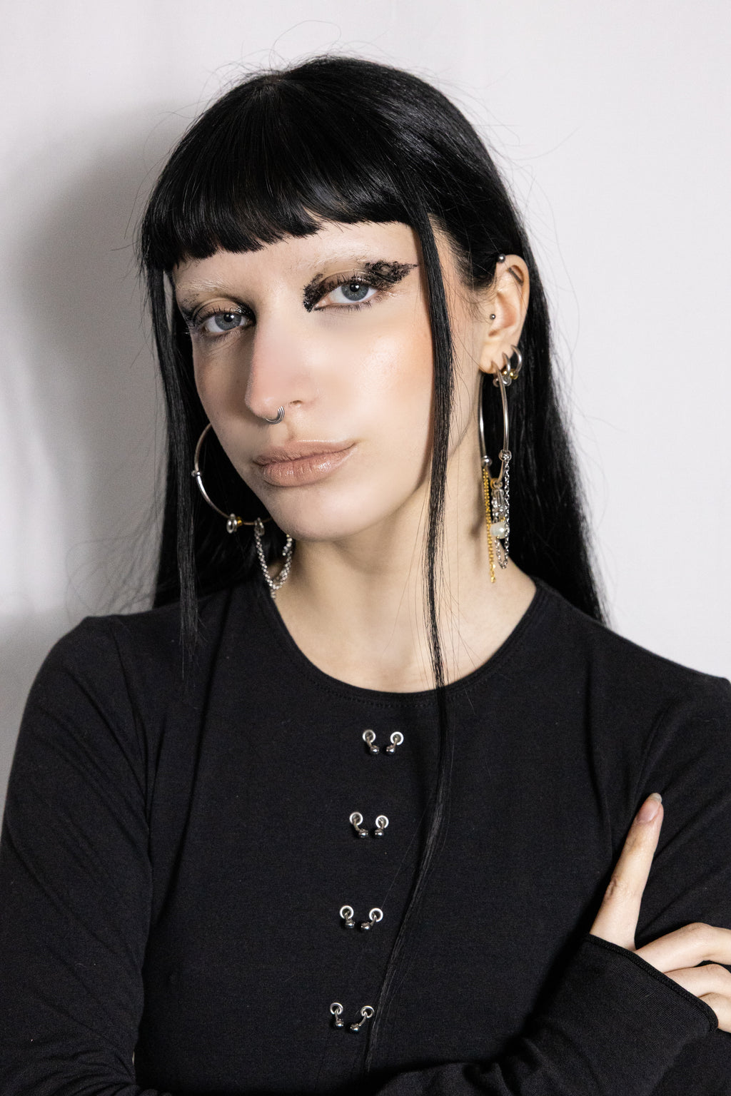 Boucles d’oreilles créoles SIREN